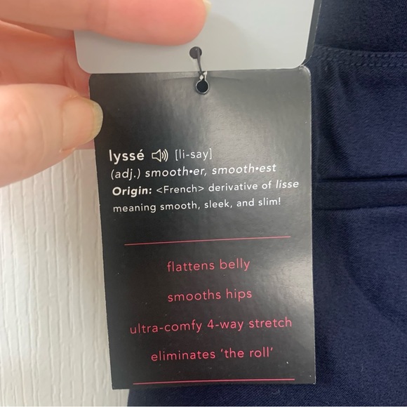 🌼 NWT Lysse navy stretch twill ponte pants - Picture 13 of 16